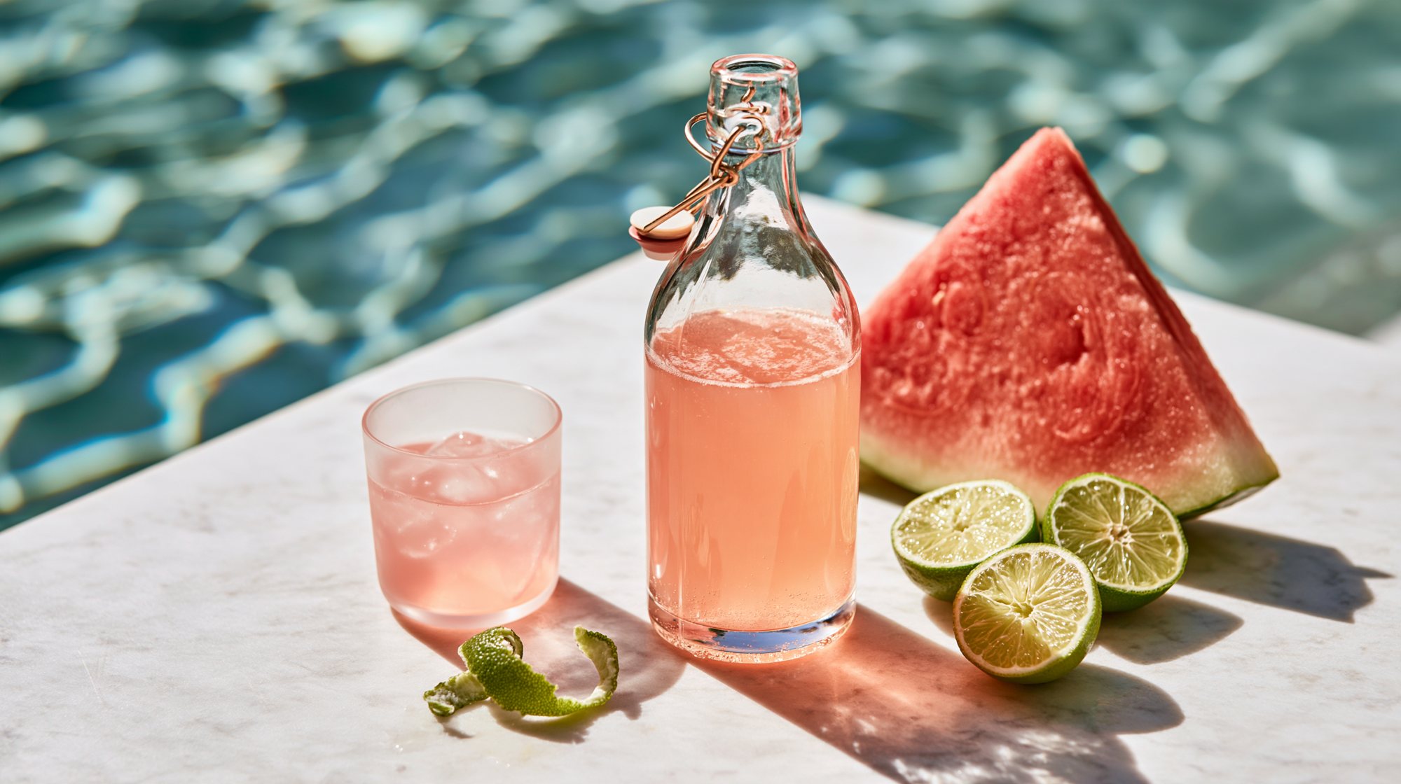 Watermelon-lime liqueur