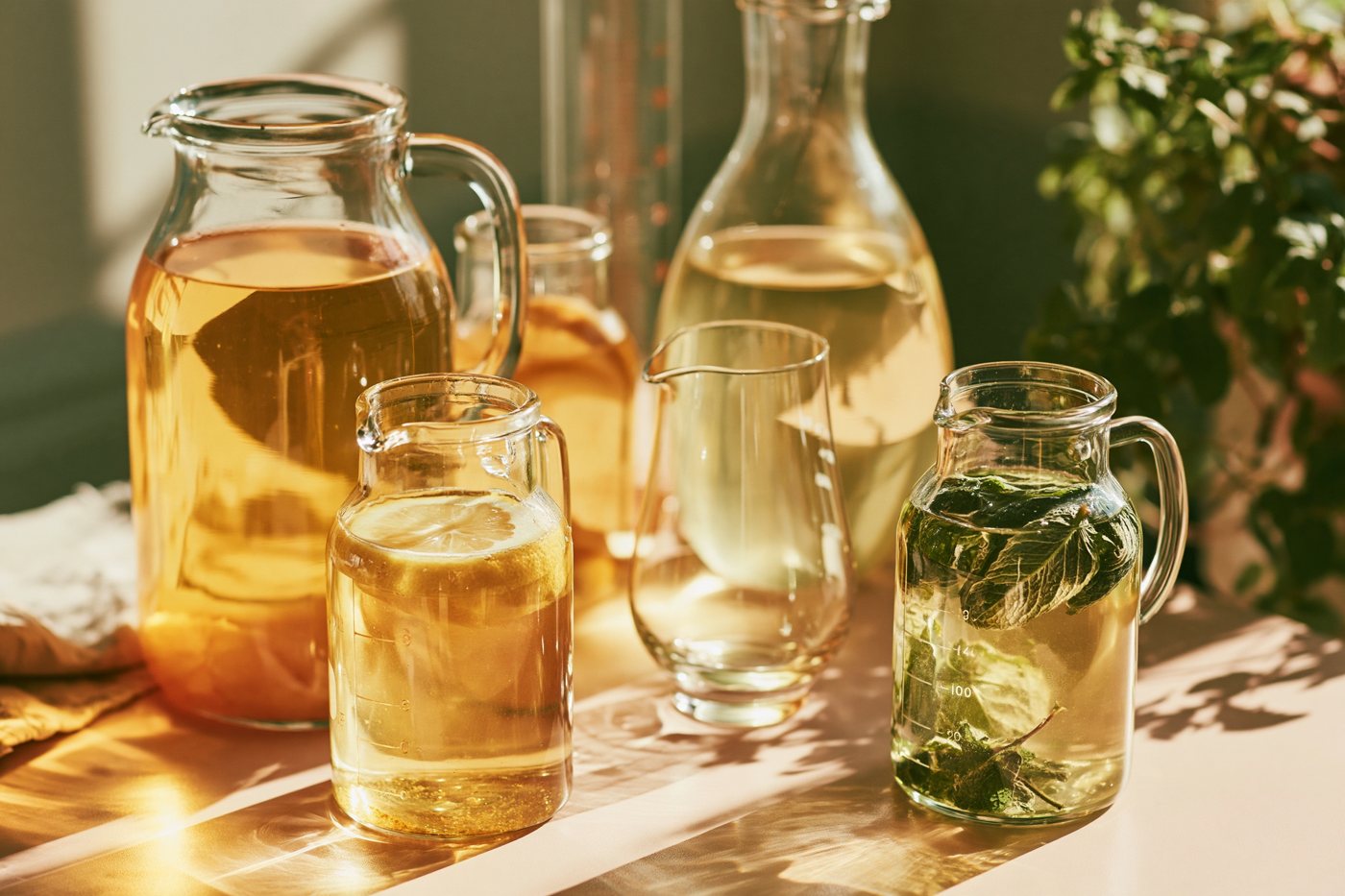 Make the syrup and blend