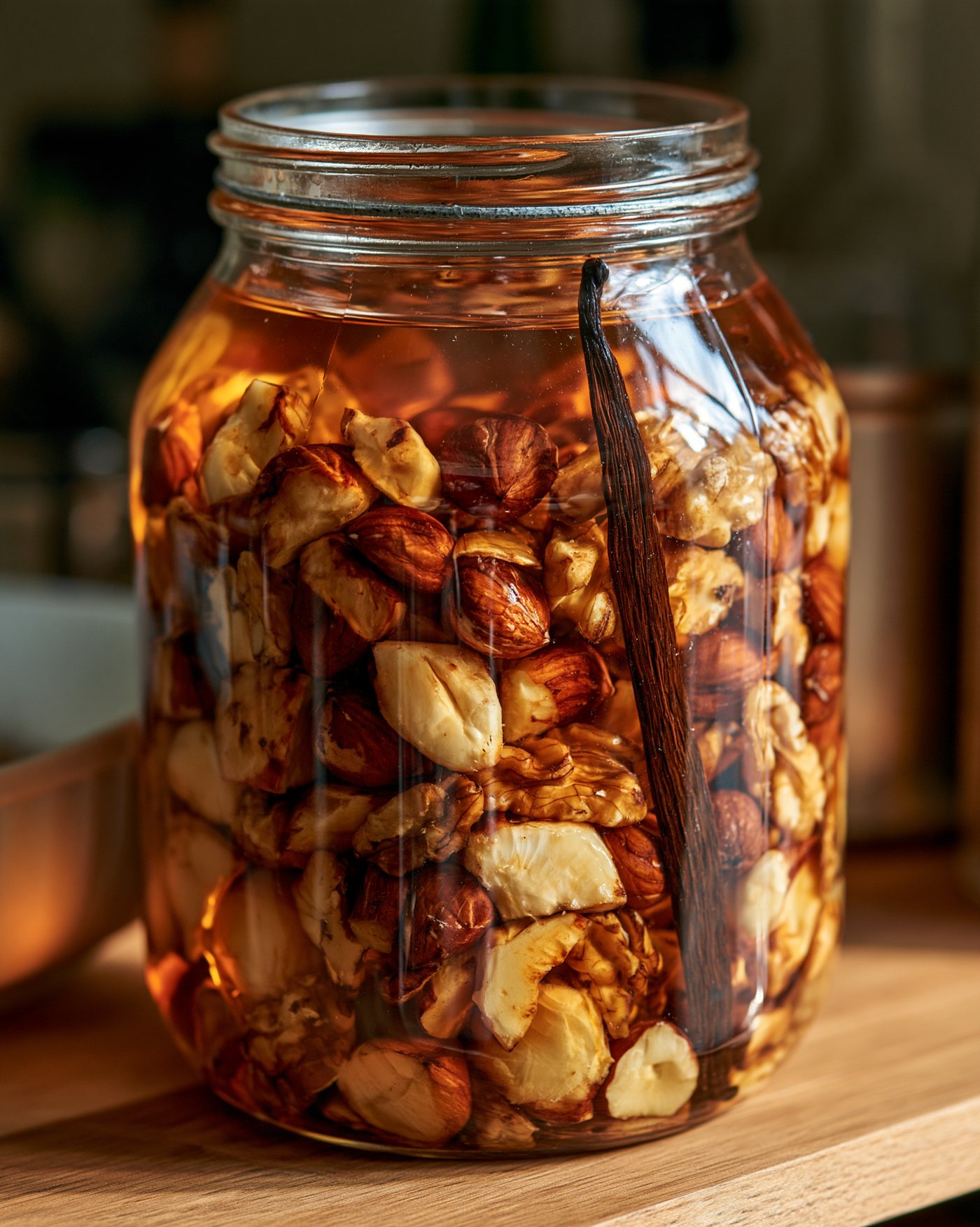 Start the nut jar
