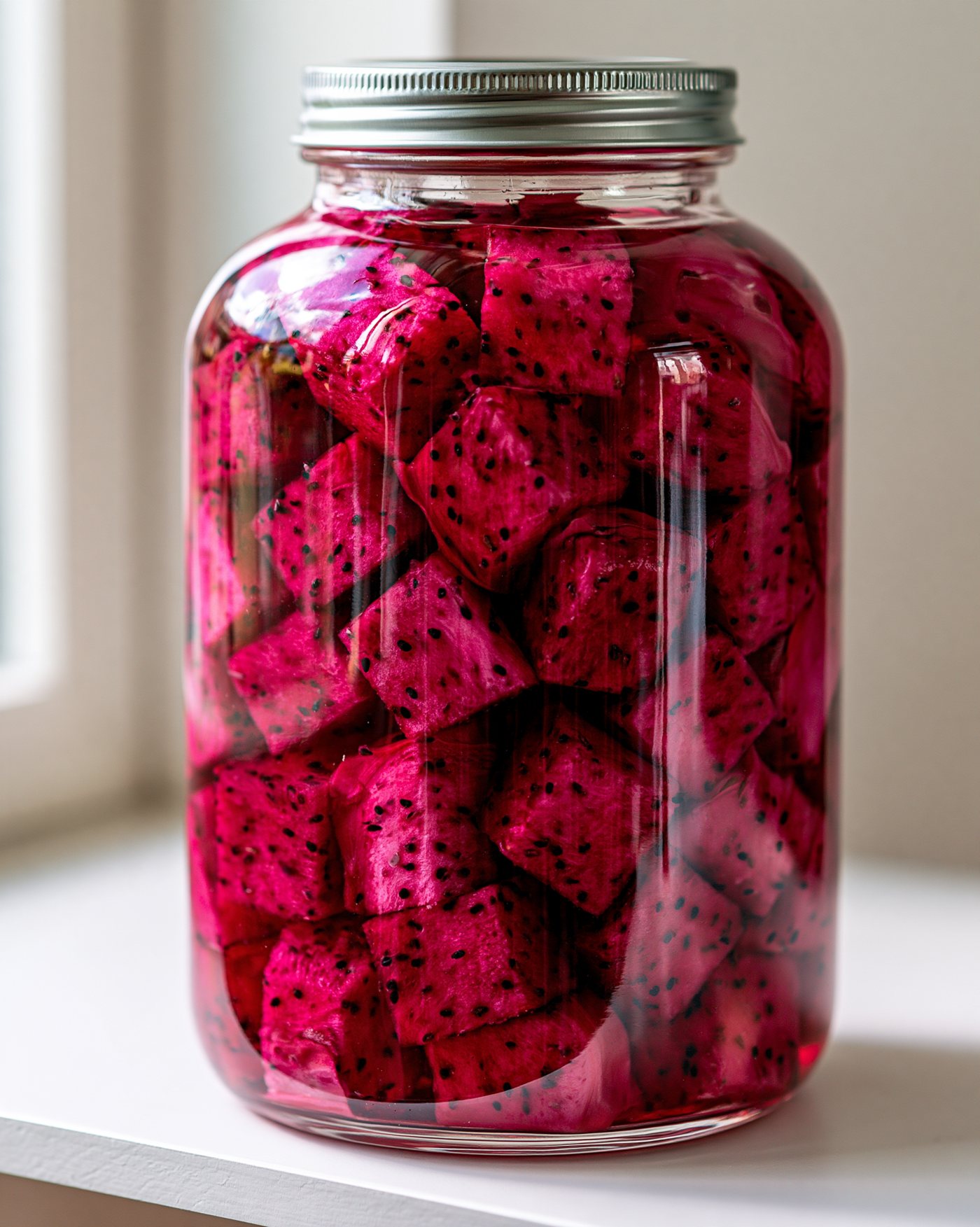 Start the dragon fruit jar